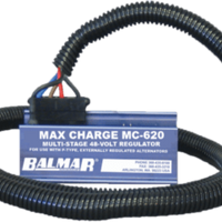 Regulator, MC-620-H Multi-Stage, for 48V Applications, w/Harness.