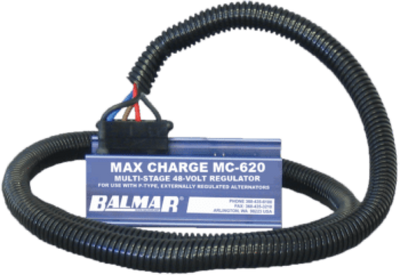 Regulator, MC-620-H Multi-Stage, for 48V Applications, w/Harness.