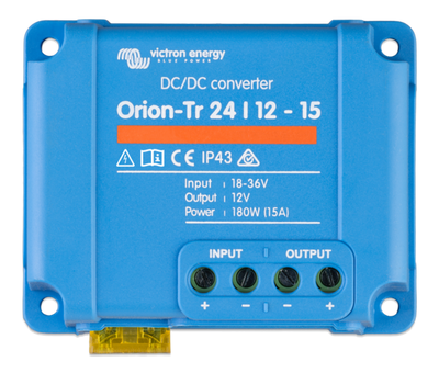 Victron Orion Non-Isolated DC-DC Converter. 18-35V In 13.2V Out. 15A