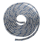 Waveline 6mm Braid on Braid Polyester White with Blue Flecks - 200M WLBB6WBL200