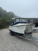 Thai Cat  7m Power Catamaran Twin 30hp Mariner Large Bespoke Road Trailer Plus Plus