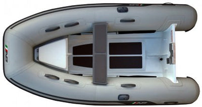 AB Lammina AL Aluminium Open Lightweight Tender with Optional Bow Locker 9ft