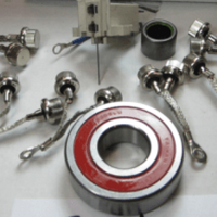 Offshore Repair Kit, 94 Series, 12/24v, (incl bearings, brushes, pos/neg diodes)