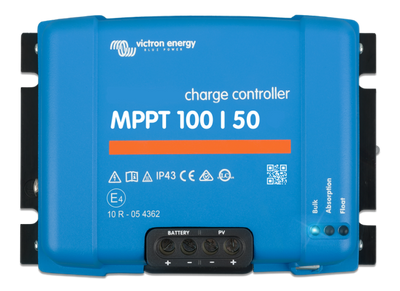 Victron BlueSolar Charge Controller - 12/24v 50A - MPPT - 100/50 (SCC010050200)