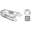 Osculati Tarpaulin Cover for Dinghy 300D (300/360cm)