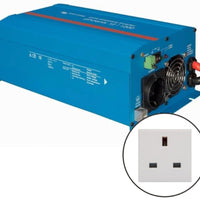 Victron Phoenix 12v, 1200va 230v Sine wave Inverter. UK socket
