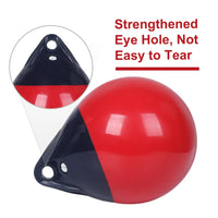 A1 Spherical Fender Buoy - White - 30cm x 38cm