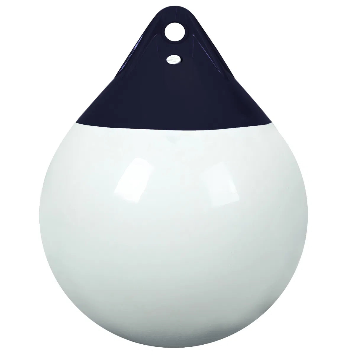 A1 Spherical Fender Buoy - White - 30cm x 38cm