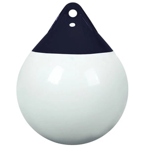 A1 Spherical Fender Buoy - White - 30cm x 38cm
