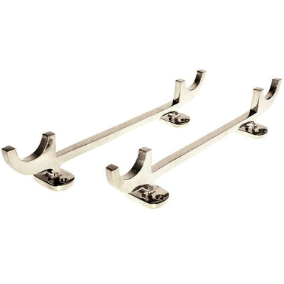 AG Pole & Plank Holders Chrome Pair