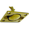 AG Lifting Ring / Plug in Brass (2-1/2" x 1-3/4")