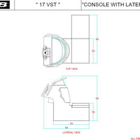 AB 18ALX Option Lateral seat / Console design