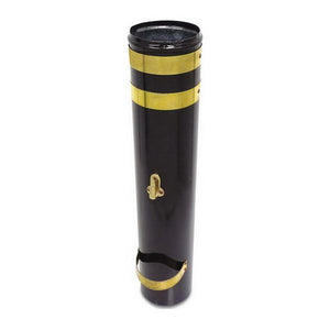 AG Chimney Black 4-3/4" x 24" Single Galvanised