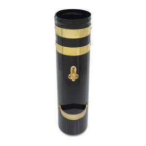 AG Chimney Black 4-3/4" x 18" Single Galvanised