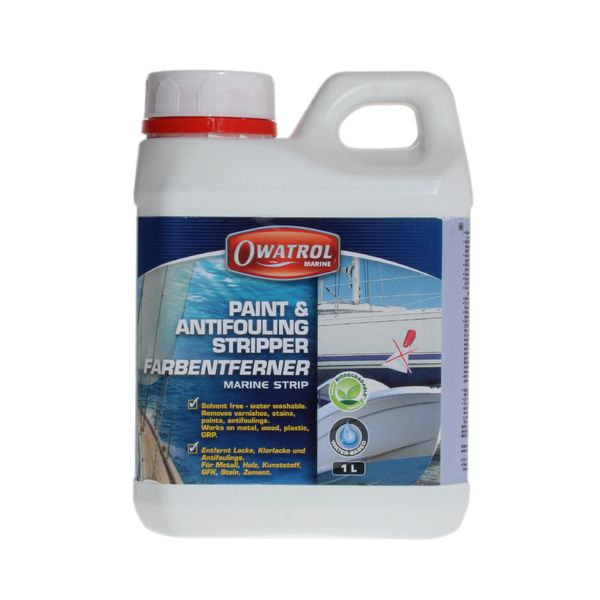 Owatrol Marine Strip Paint, Varnish and Antifouling Stripper (1 Litre)