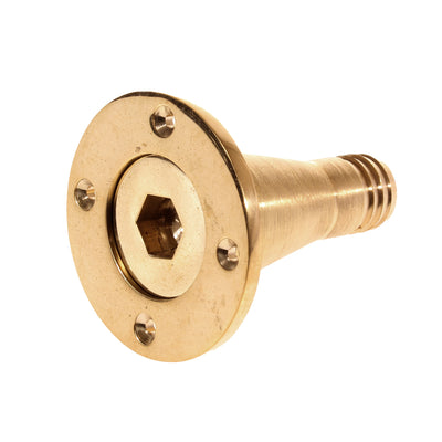 AG Brass Rinse Out Socket (Hex / 3/4