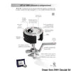 Eclipse MK2 flush latch 60 mm w/lock