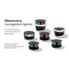 Discovery navigation light 112.5° left+112.5°right