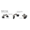 Spider hinge