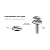 Dome hidden mini cleat