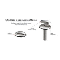Dome hidden mini cleat
