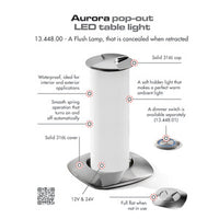 Aurora pop-out LED table light