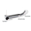 Saturn cold water shower vertical chromed base