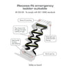 Recess fit emergency ladder suitable to comply with ISO 15085 and ABYC H-41 standards