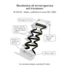 Recess fit emergency ladder suitable to comply with ISO 15085 and ABYC H-41 standards