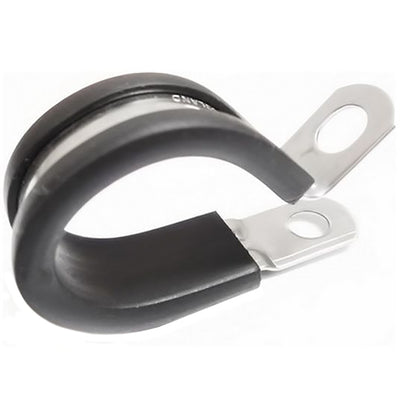 Jubilee Rubber Lined P Clip 22mm Stainless Steel (304)