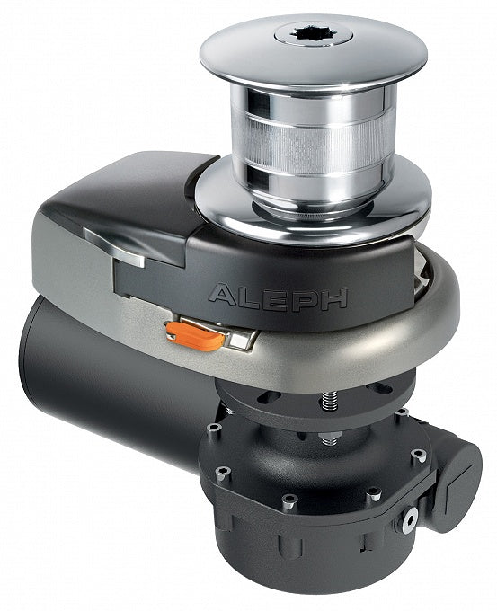 Aleph AL3 1524D - 1500W Windlass for 24V Systems with 10 mm gypsy With drum Ø 130 mm