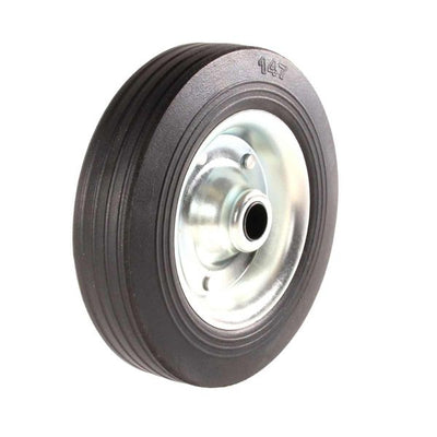 AL-KO Jockey Wheel Spare 200 x 50mm (Solid Rubber Wheel, Steel Rim)