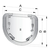 VETUS ALTUS ventilation hatch - model 2 (ALTD420SL)