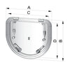 VETUS ALTUS escape hatch - model 2 (ALTD520SL)