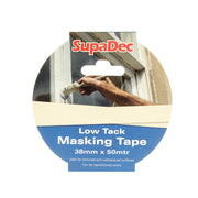 SupaDec Masking Tape - Low Tack 38mm x 50m Roll