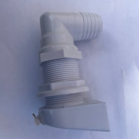 1-1/2" BSP Scoop with 90 Degree Elbow 38mm Hose