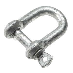 D Shackle HD Galvanised 11mm L44mm with 22mm gap 11mm pin Bainbridge Marine