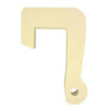 AG Plastic Fender Hook for Cabin Sides (White)