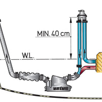 VETUS anti-syphon device with valve, for 13/19/25/32mm hose (ASDV)