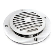 AG Cast Circular Vent Grill, Chrome