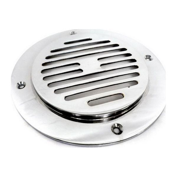 AG Cast Circular Vent Grill, Chrome