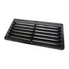 AAA Black Plastic Louvered Air Vent (257mm x 123mm)