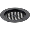 AG Brass Cast Circular Vent Grill (6" / Matt Black)