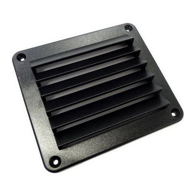 AAA Vent Black Plastic Louvre 5-1/2