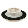 AAA Solar Powered Fan Vent with Clear Plastic Lens (13024)