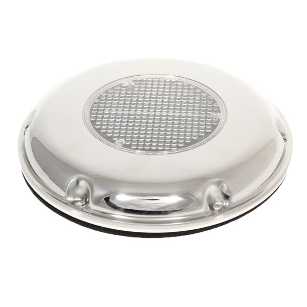 AAA Solar Deck Vent (217mm OD / Stainless Steel with Solar Panel)