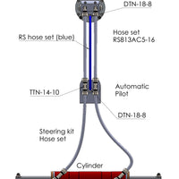 Hydrodrive APMF – Automatic Pilot Connection kit Automatic pilot connection kit for TL1-16MRA / TL2-30MRA / TL2-40MRA