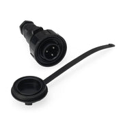 Bulgin Flex Plug & Cap Kit, IP68 - 3 Pin Plug
