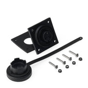 Bulgin Low Flange/Flush Mount Socket, Cap & Screws Kit, IP68 - 3 Pin