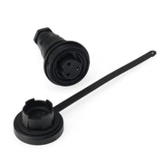 Bulgin In-Line, Socket & Cap Kit IP68 - 3 Pin